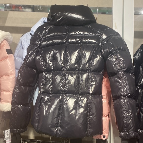 SAM Jacket, Black, Shiny, Puffer: “Girls Freestyle” Sz 10 - Picture 11 of 11
